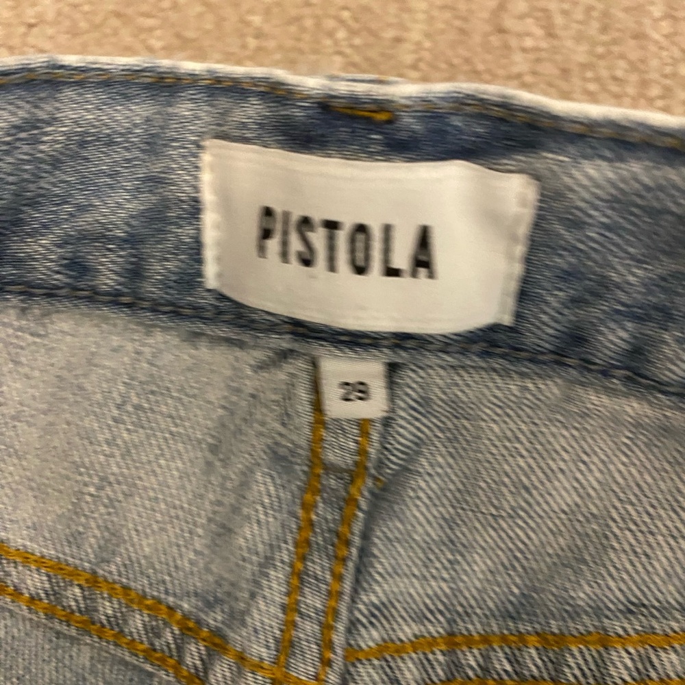 Pistola Distressed Denim Jeans - Picture 7 of 15